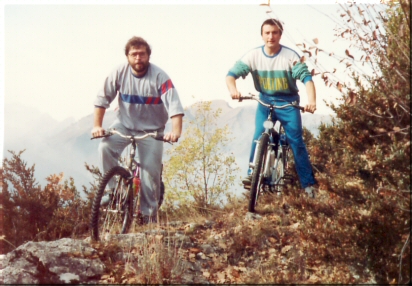 Escursione 5 novembre 1989 3 sentiero per Madonna degli Angeli