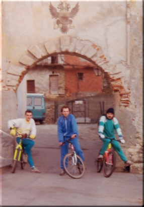 arco merlato a Monterosso Grana