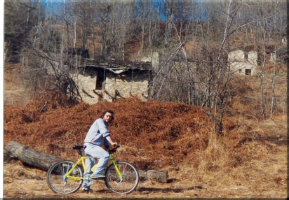 Escursione 25 febbraio 1990 2 frazione abbandonata raggiunta in MTB